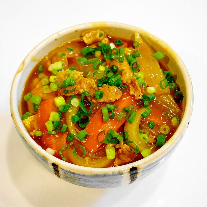 老舗お蕎麦屋さんの味！和風出汁カレー丼